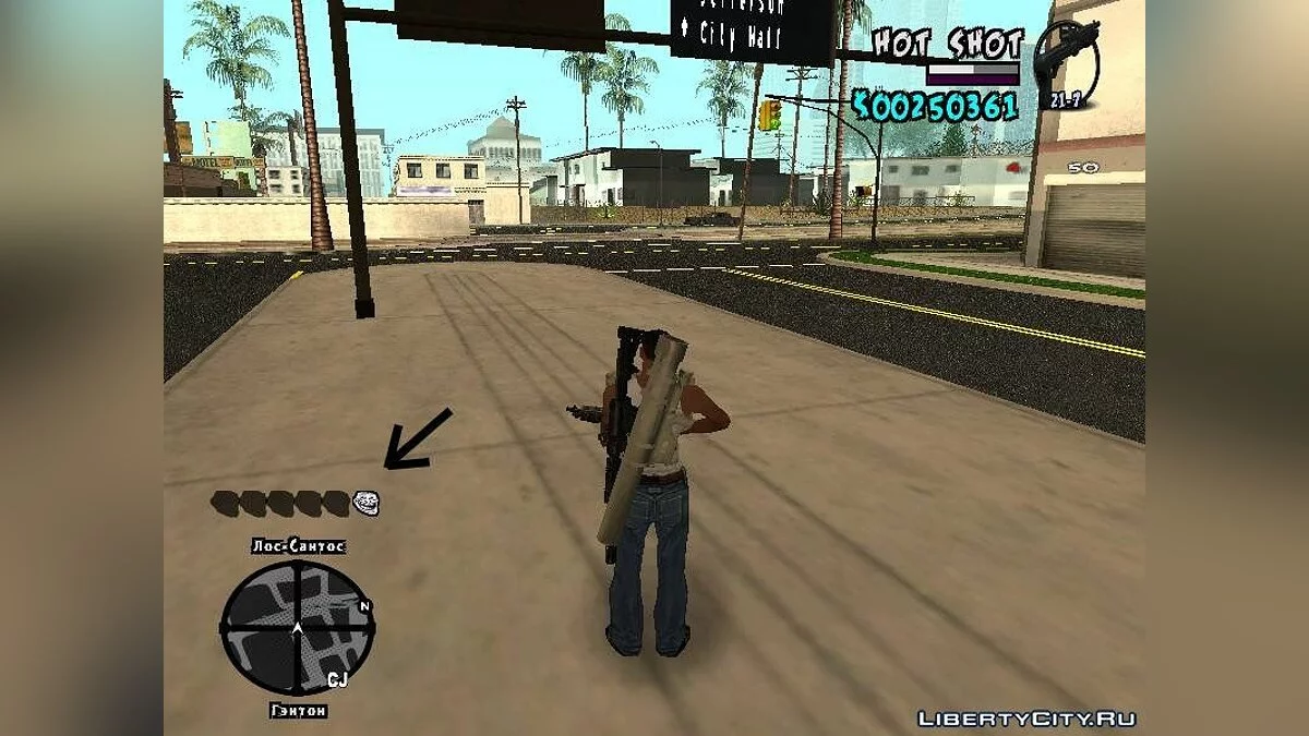 New HUD by Hot Shot / جي تي إيه سان أندرياس