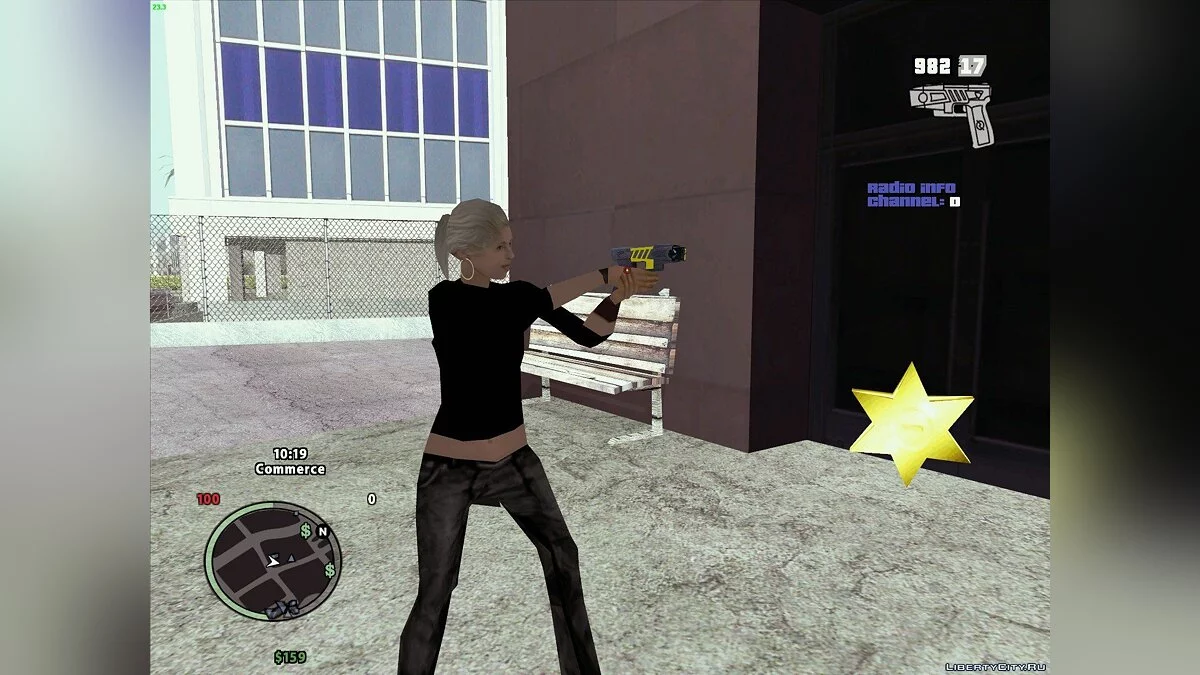 IV2SA HUD 1.0 / GTA San Andreas