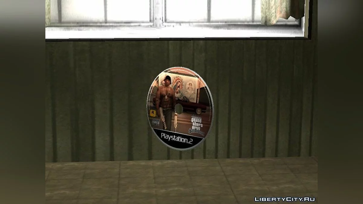 Диск з грою / GTA San Andreas