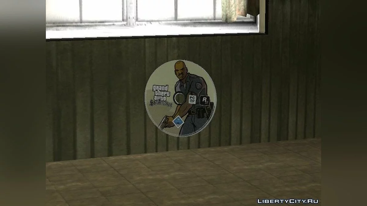 Диск з грою / GTA San Andreas