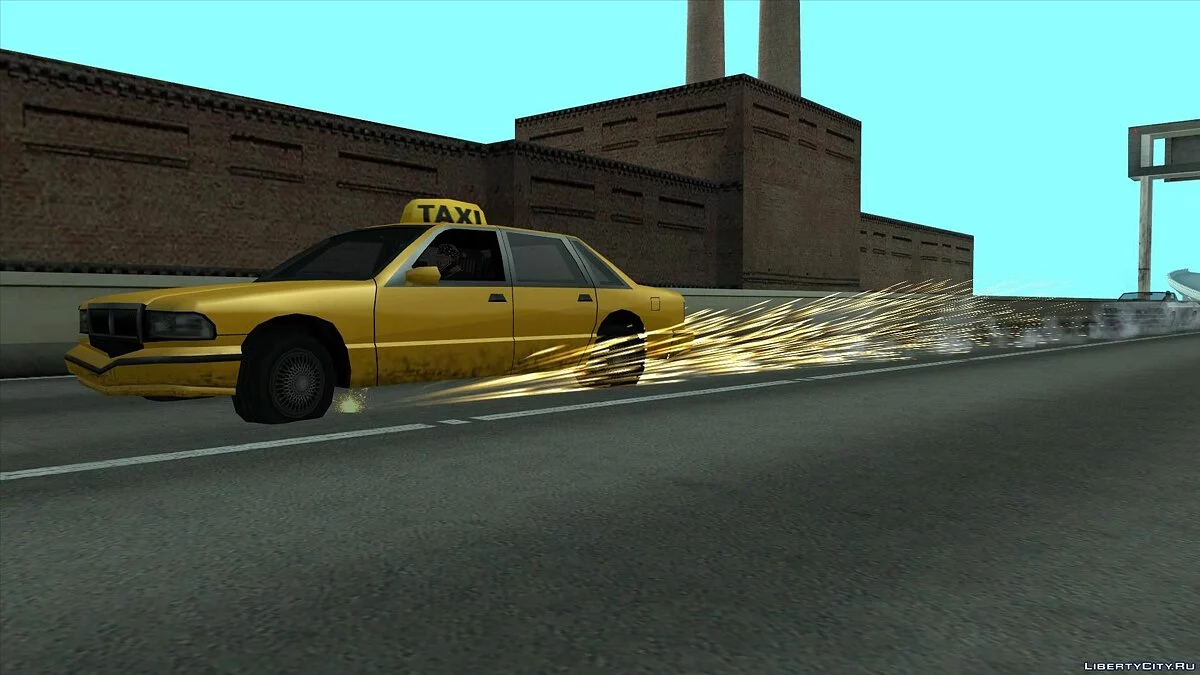 Вражаючий ефект для слабких ПК / GTA San Andreas