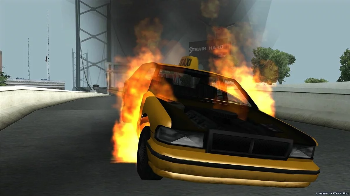 Вражаючий ефект для слабких ПК / GTA San Andreas