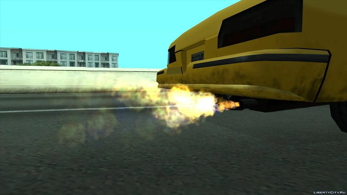 Вражаючий ефект для слабких ПК / GTA San Andreas