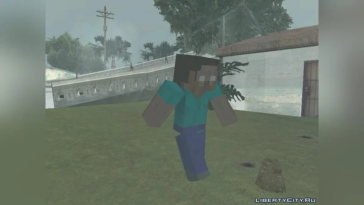 Herobrine Mod / GTA San Andreas