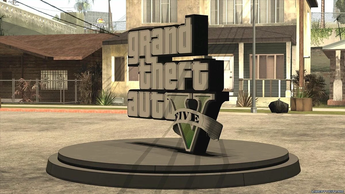 Логотип GTA V (на конкурс) / GTA San Andreas