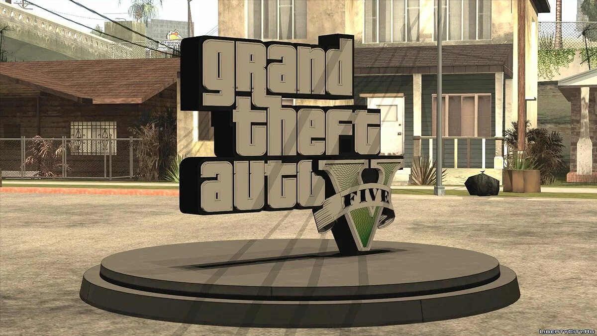 Логотип GTA V (на конкурс) / GTA San Andreas