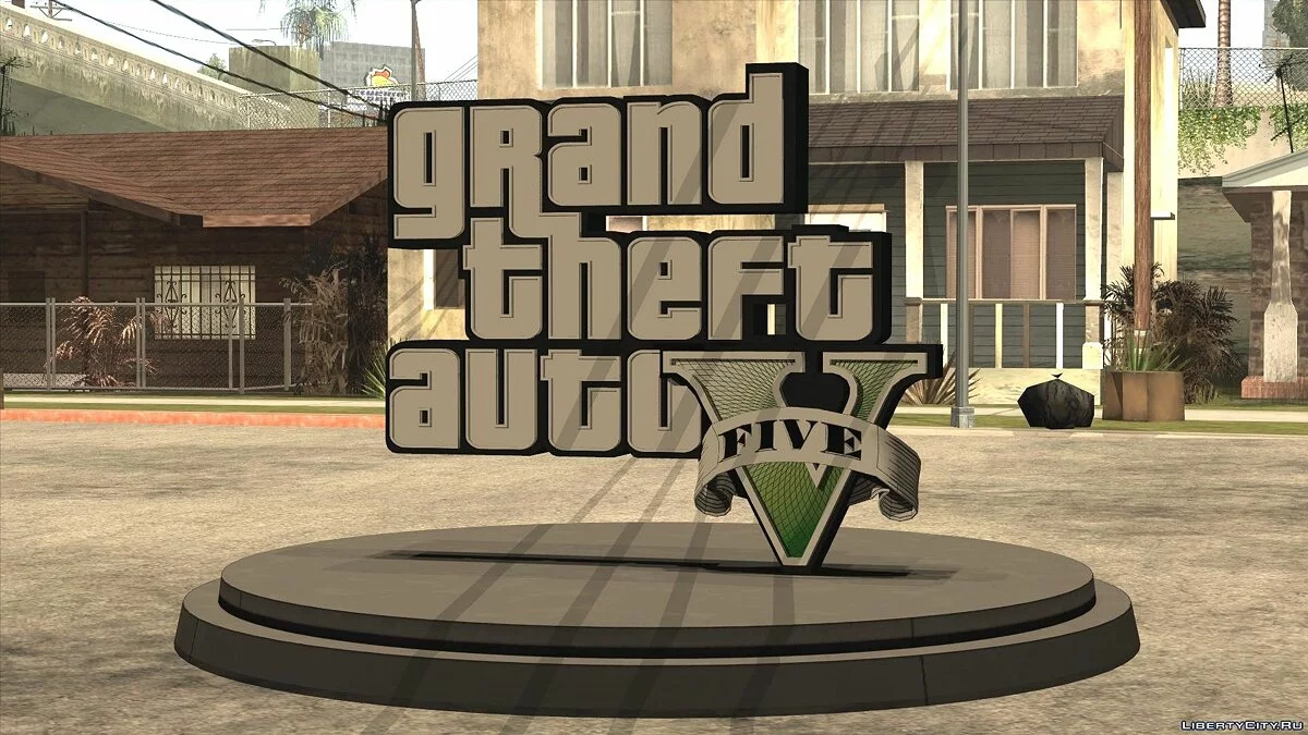 Логотип GTA V (на конкурс) / GTA San Andreas