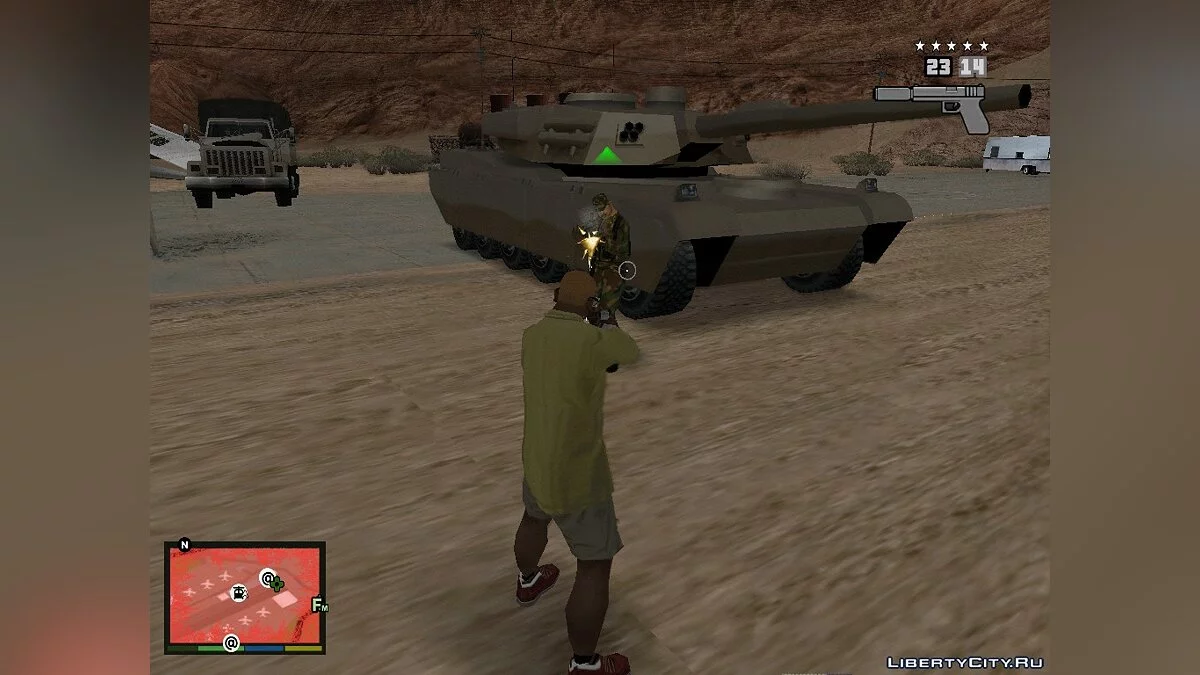 Інтерфейс GTA 5 V 2.0 / GTA San Andreas