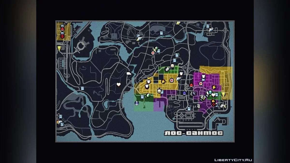 GTA IV HUD від JIO6STEP v1.2 / GTA San Andreas
