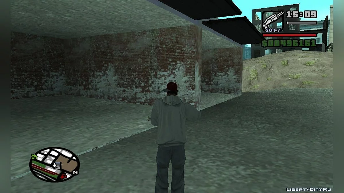 Double Garage in Doherty / GTA San Andreas
