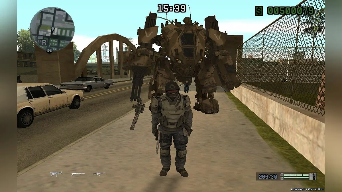 THUNDER from WARFACE / GTA San Andreas