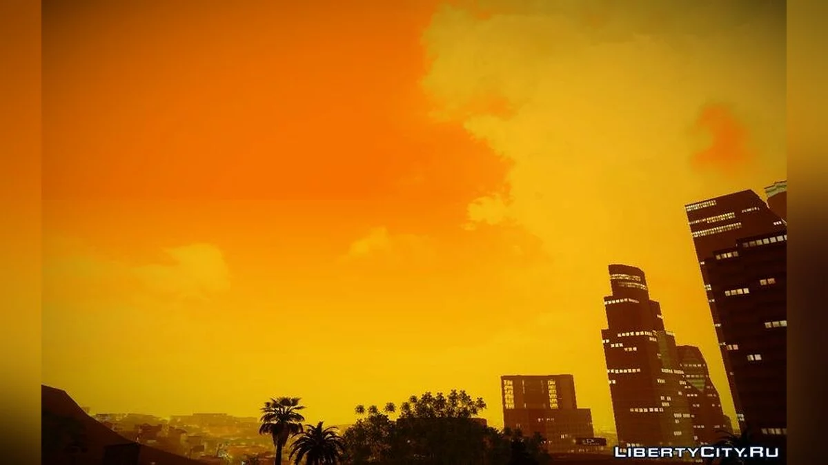 SkyBox Arrange - Real Clouds and Stars / GTA San Andreas
