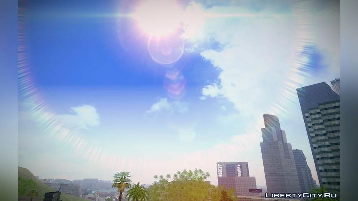 SkyBox Arrange - Real Clouds and Stars / GTA San Andreas