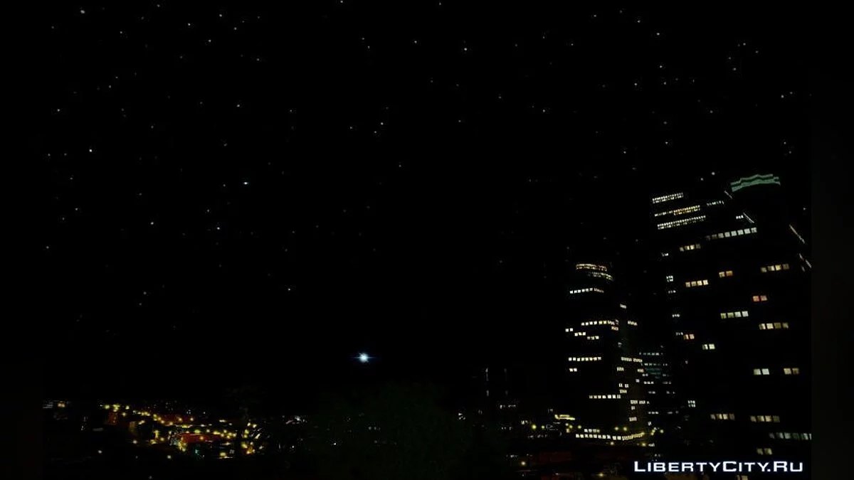 SkyBox Arrange - Real Clouds and Stars / GTA San Andreas