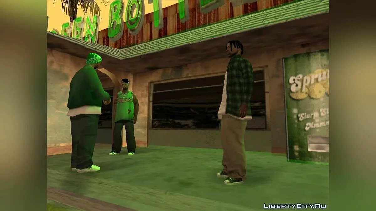 Grove st. Ghetto v.2 / GTA San Andreas