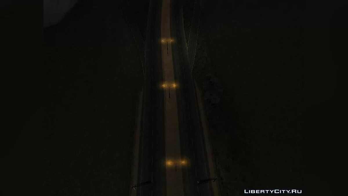 Фонари на дороге / GTA San Andreas