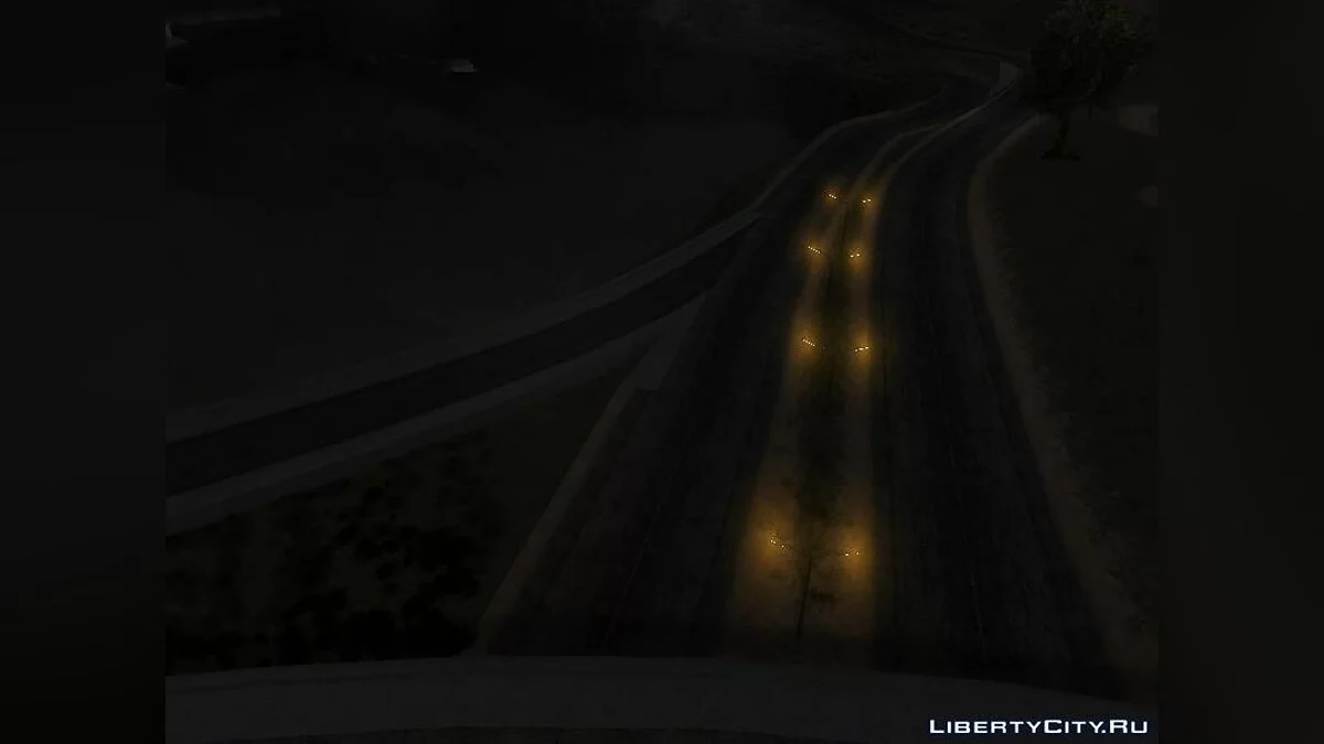 Фонари на дороге / GTA San Andreas