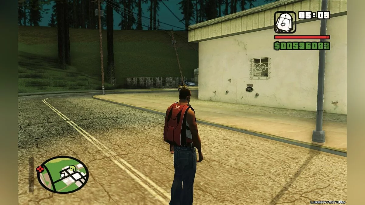 [GTA V] 降落伞 / GTA San Andreas