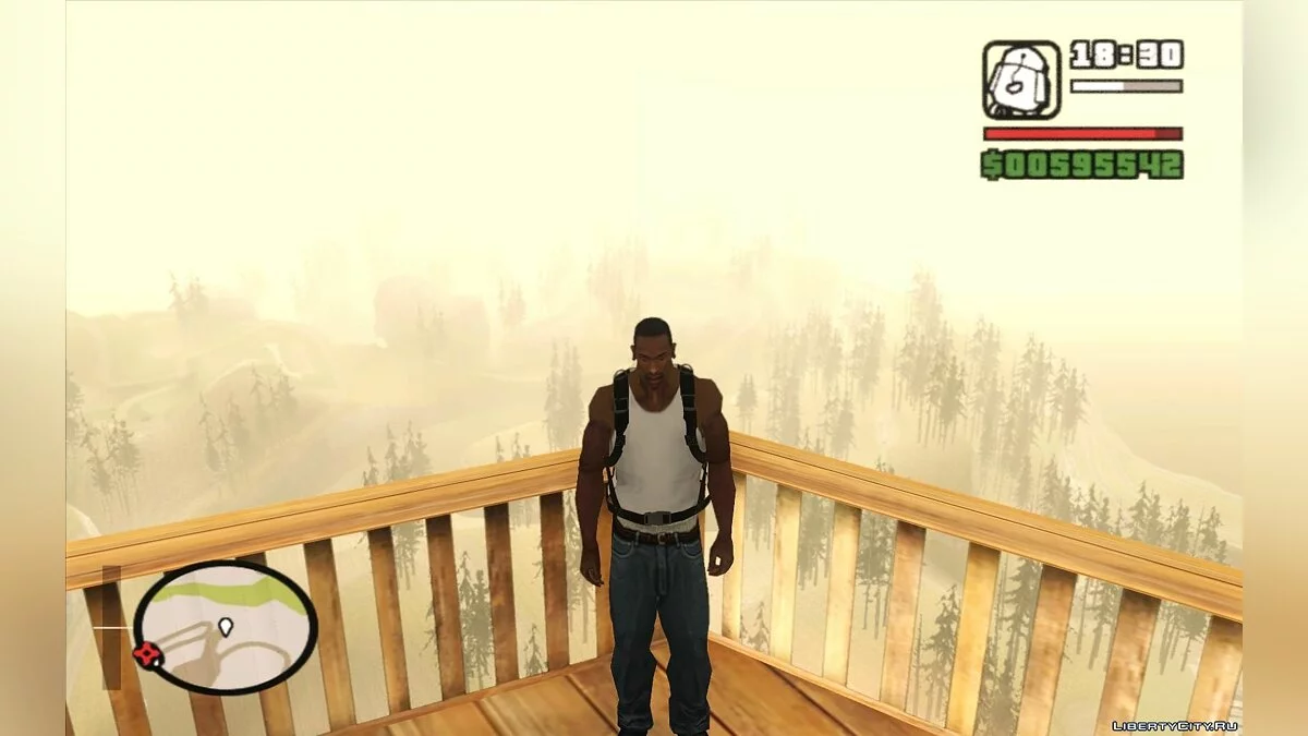 [GTA V] 降落伞 / GTA San Andreas