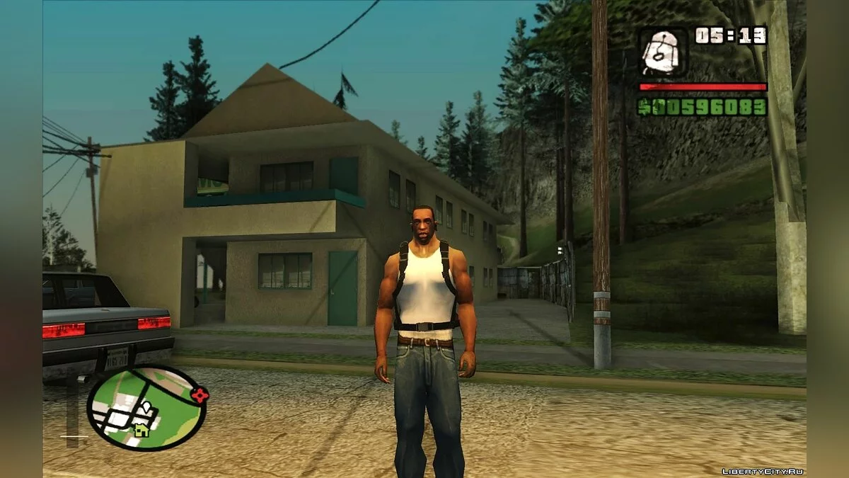 [GTA V] 降落伞 / GTA San Andreas