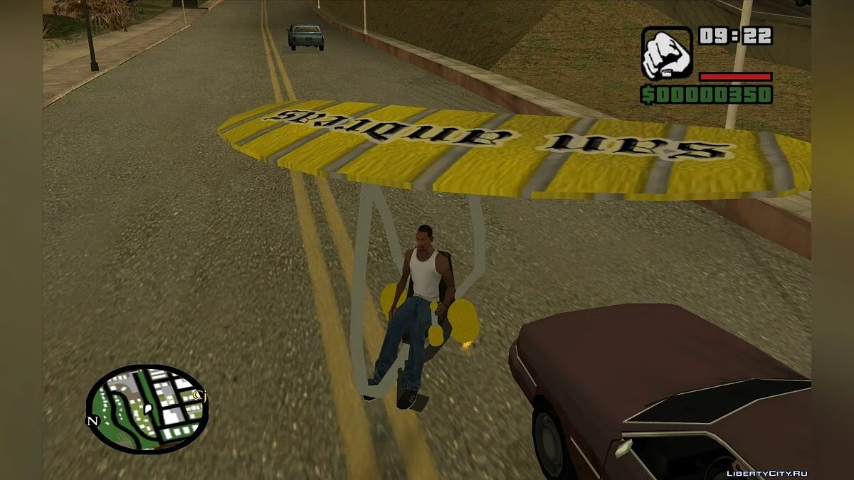 Deltaplan von AleksGTA / GTA San Andreas