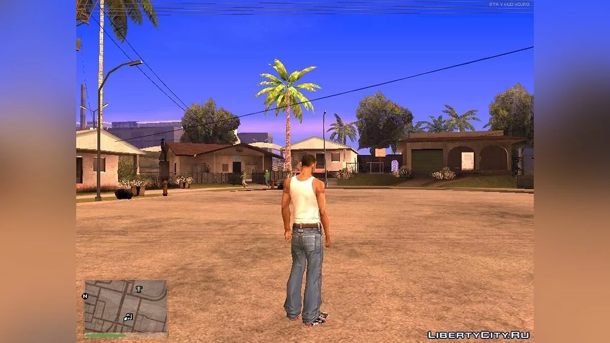 GTA V HUD (PS4 Версія) / GTA San Andreas