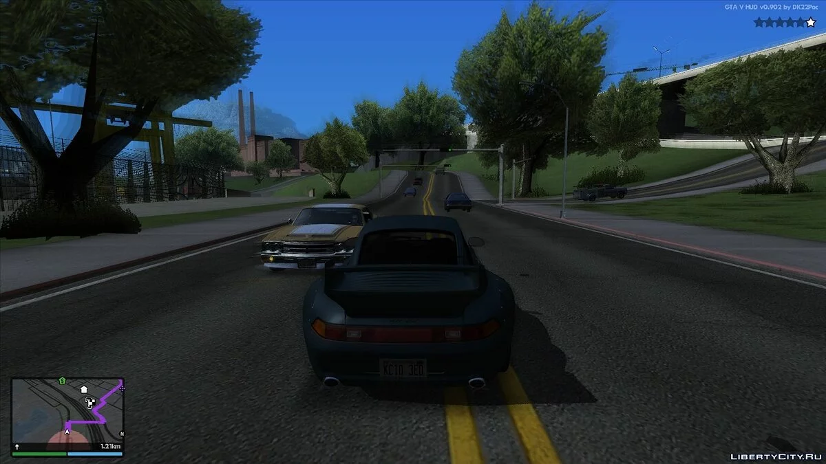 GTA V HUD v0.910 von DK22Pac / GTA San Andreas
