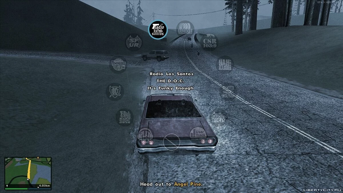 GTA V HUD v0.910 von DK22Pac / GTA San Andreas