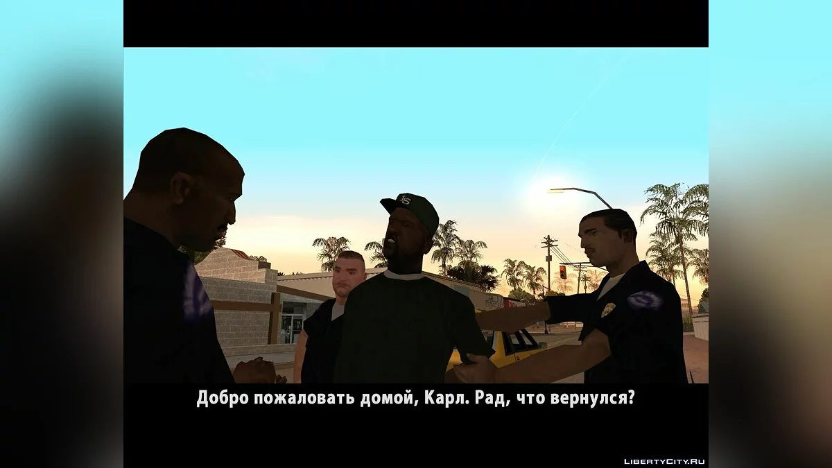 Mod Replacing CJ in Cutscenes with Any Character / GTA San Andreas