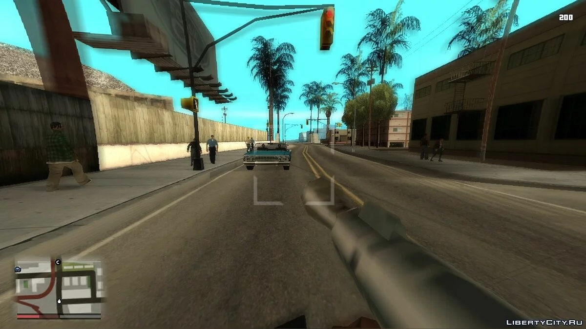 GTA V HUD por DK22Pac [Estilo SA] / GTA San Andreas