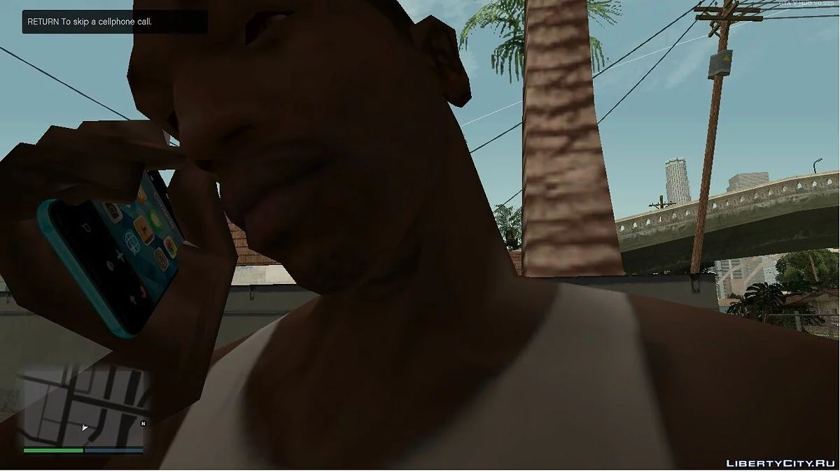 GTA V Phone next-gen pack / GTA San Andreas
