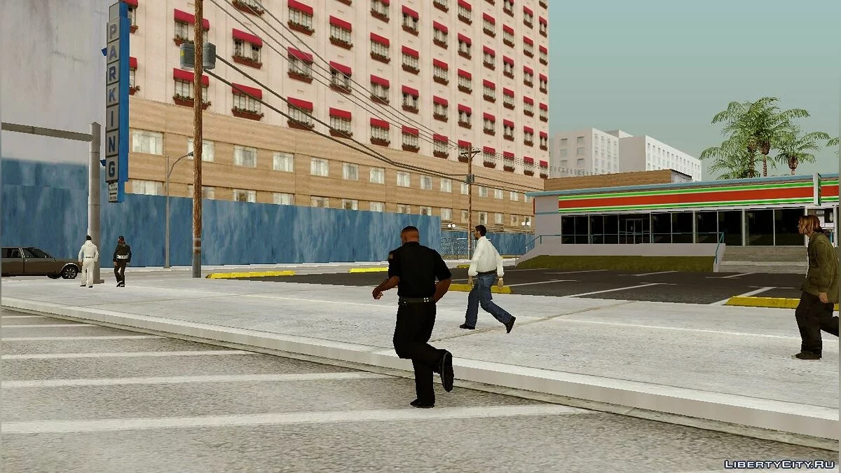 GTA IV анімація роботи з м'язами / GTA San Andreas