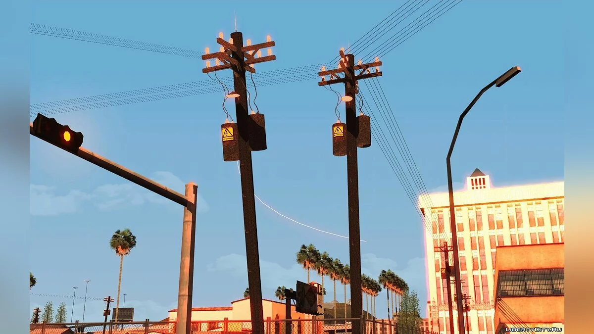 ELECTRICA Poles\'N\'Wires / GTA San Andreas