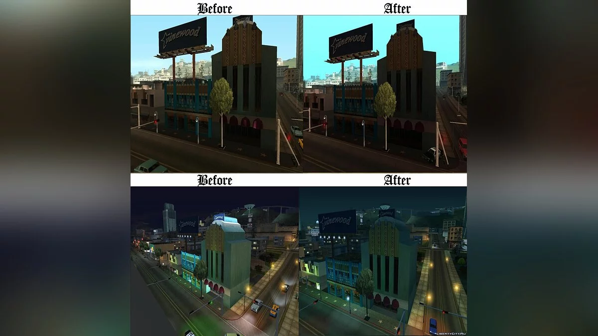 Correcciones de Color de Vértice + Mejoras / GTA San Andreas