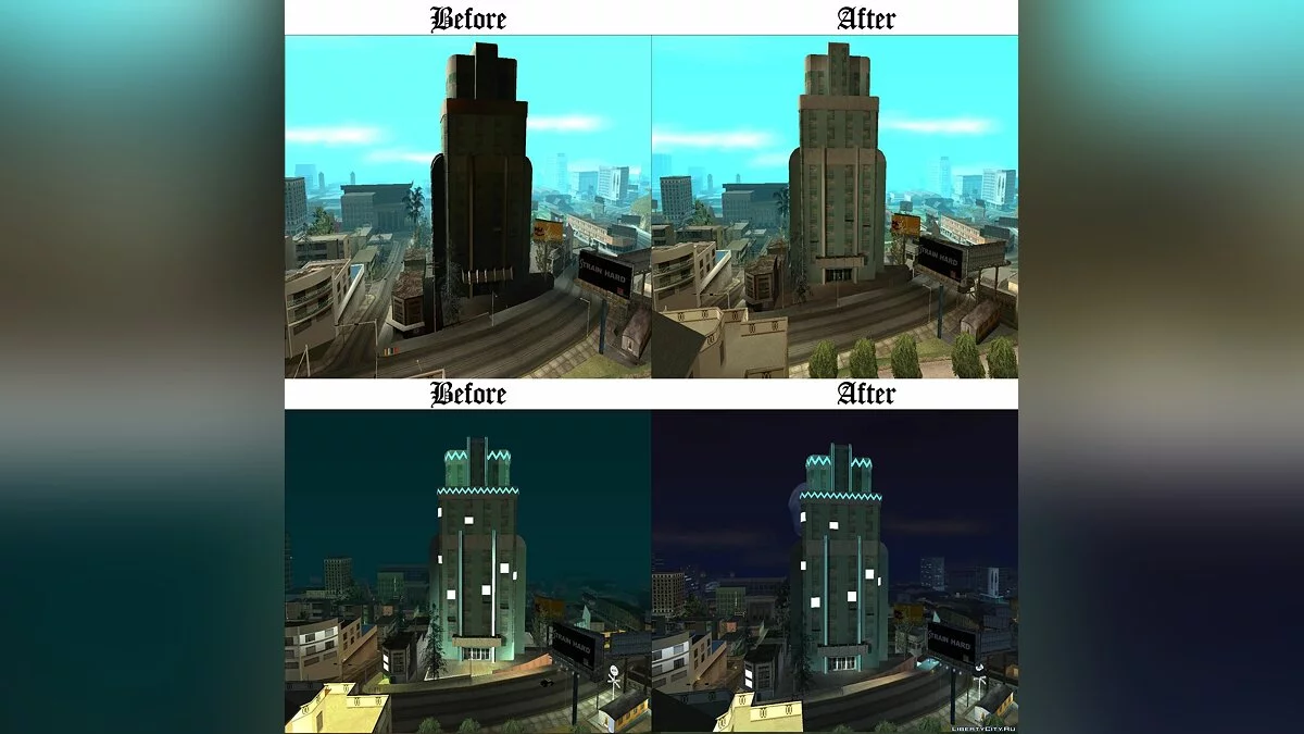 Correcciones de Color de Vértice + Mejoras / GTA San Andreas