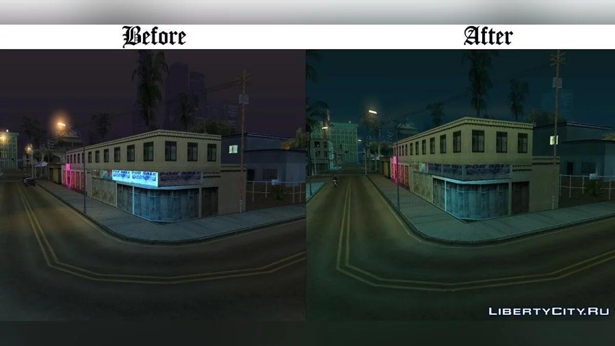 Correcciones de Color de Vértice + Mejoras / GTA San Andreas