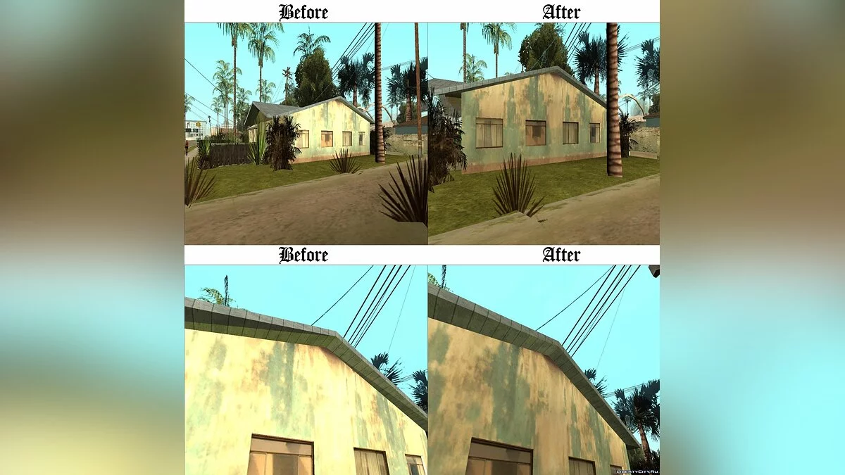 Correcciones de Color de Vértice + Mejoras / GTA San Andreas