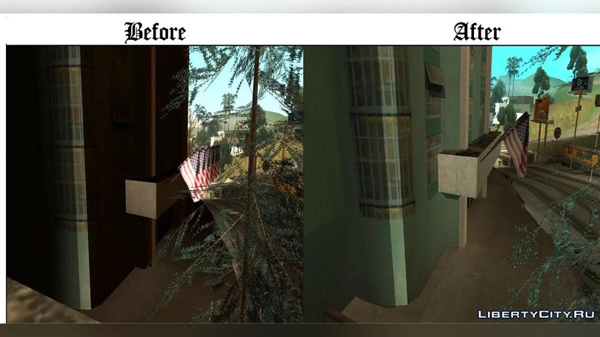 Correcciones de Color de Vértice + Mejoras / GTA San Andreas