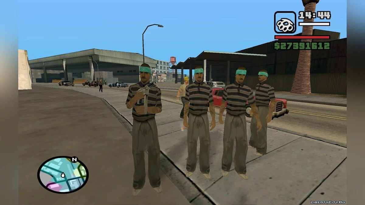 Gang rebalance / GTA San Andreas