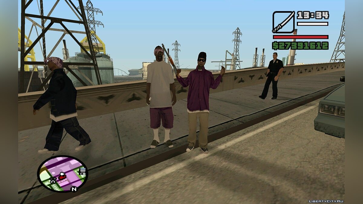 Download gang balance for GTA San Andreas
