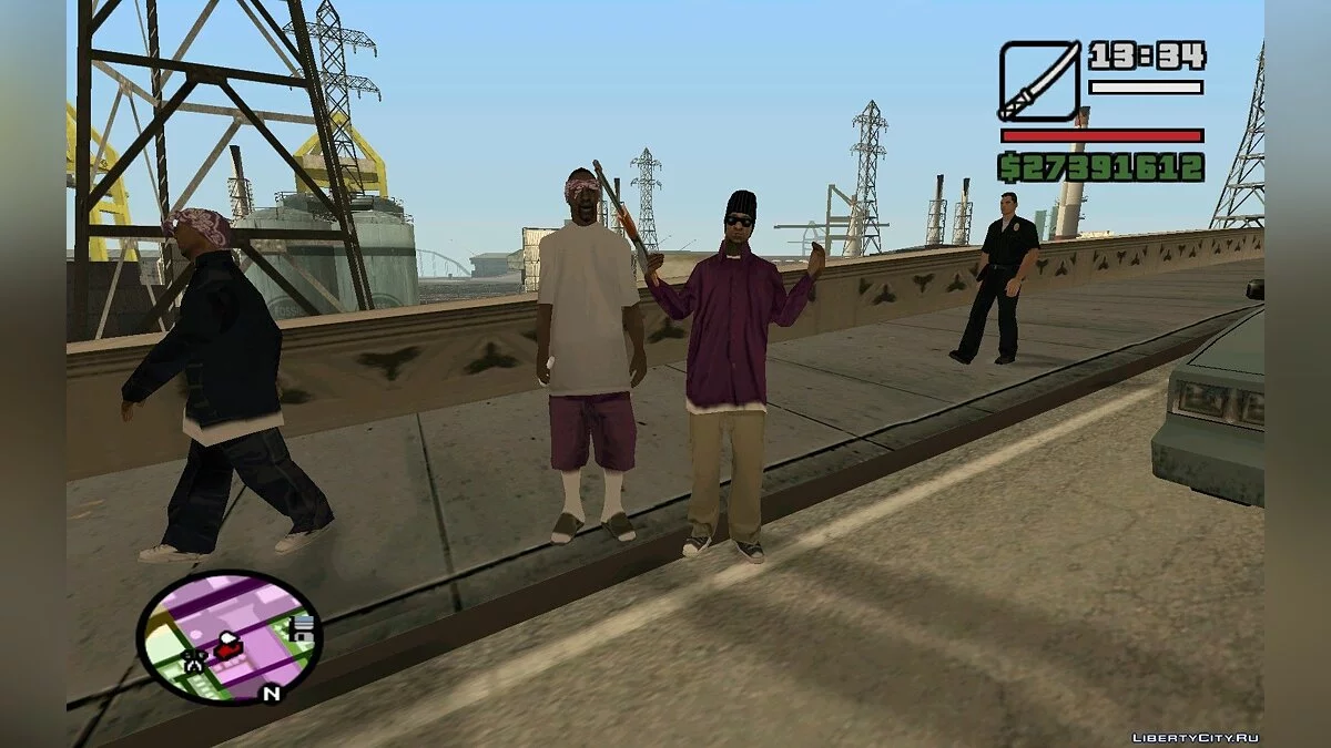 Gang rebalance / GTA San Andreas