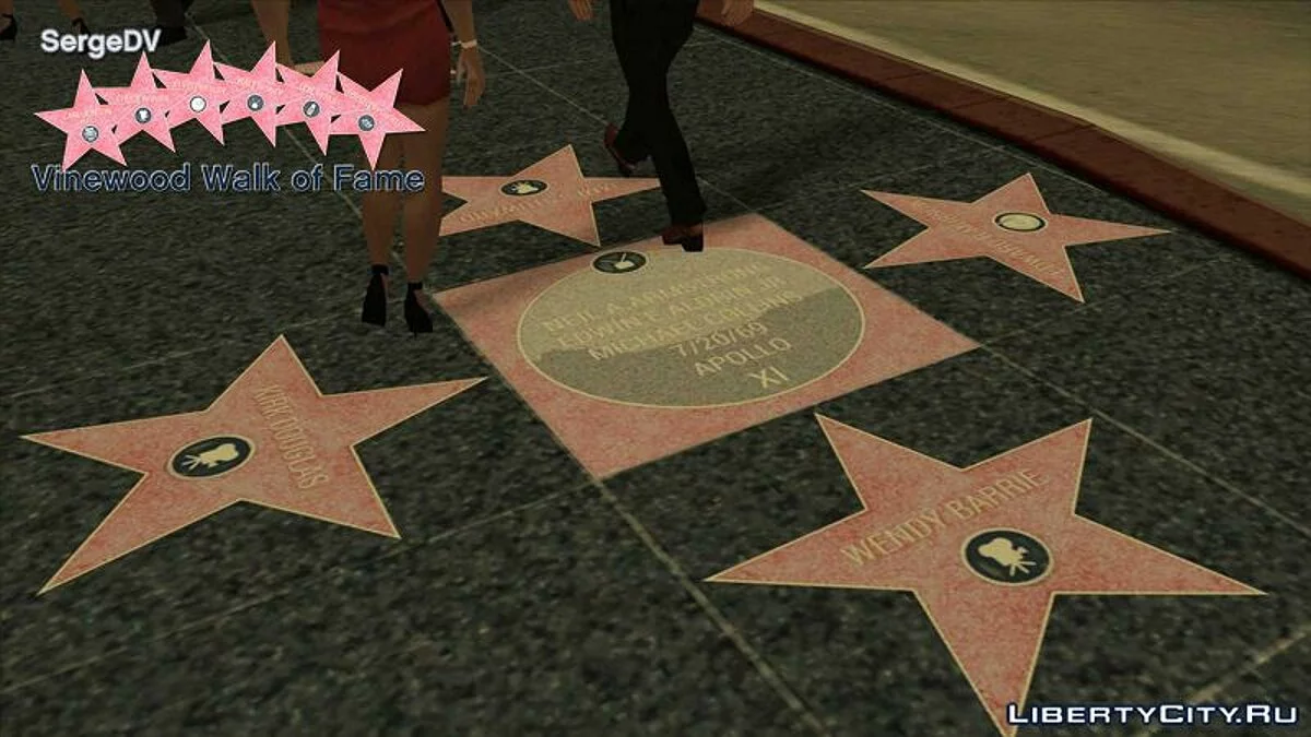 Vinewood Walk of Fame v.2 / GTA San Andreas