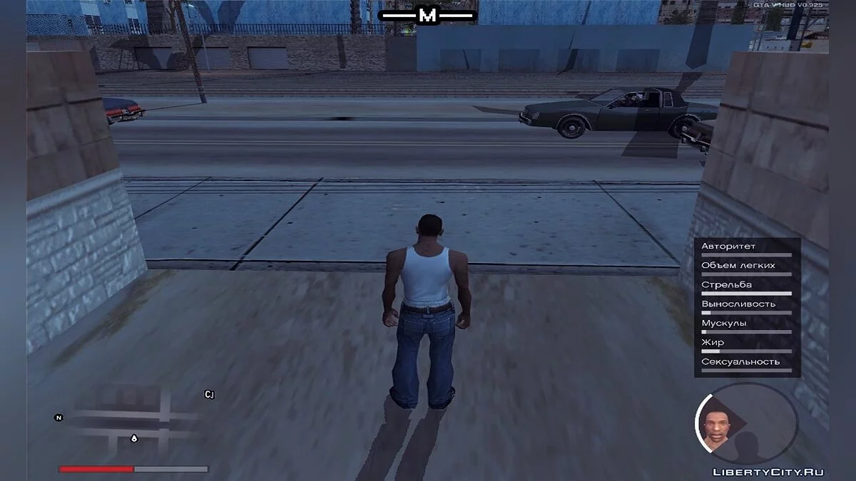 Аддон для GTA V Hud v0.925 від DK22Pac / GTA San Andreas