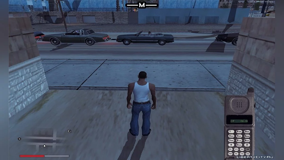 Аддон для GTA V Hud v0.925 від DK22Pac / GTA San Andreas