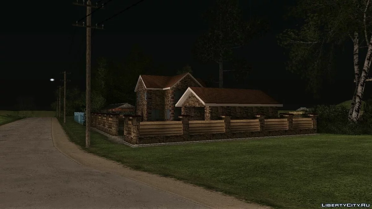 Cottage à Rogovichi dans la Russie criminelle / GTA San Andreas