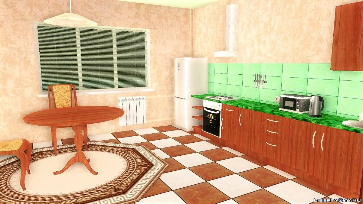 Новий котедж з інтер'єром у Роговичах / GTA San Andreas