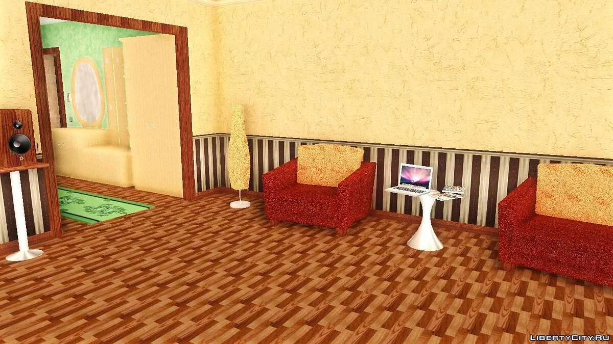 Новий котедж з інтер'єром у Роговичах / GTA San Andreas