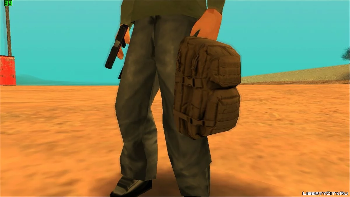 MOLLE Рюкзак > LQ парашют / GTA San Andreas
