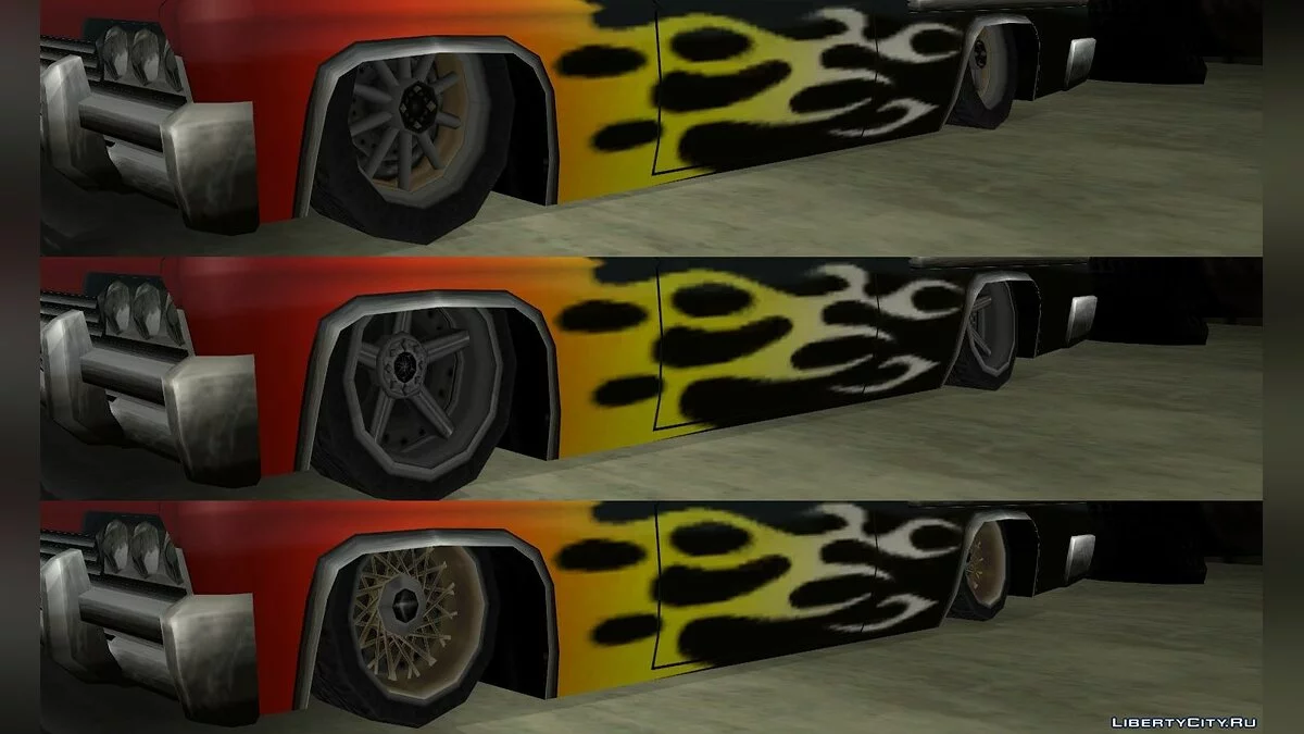 Wheels for GTA SA / GTA San Andreas