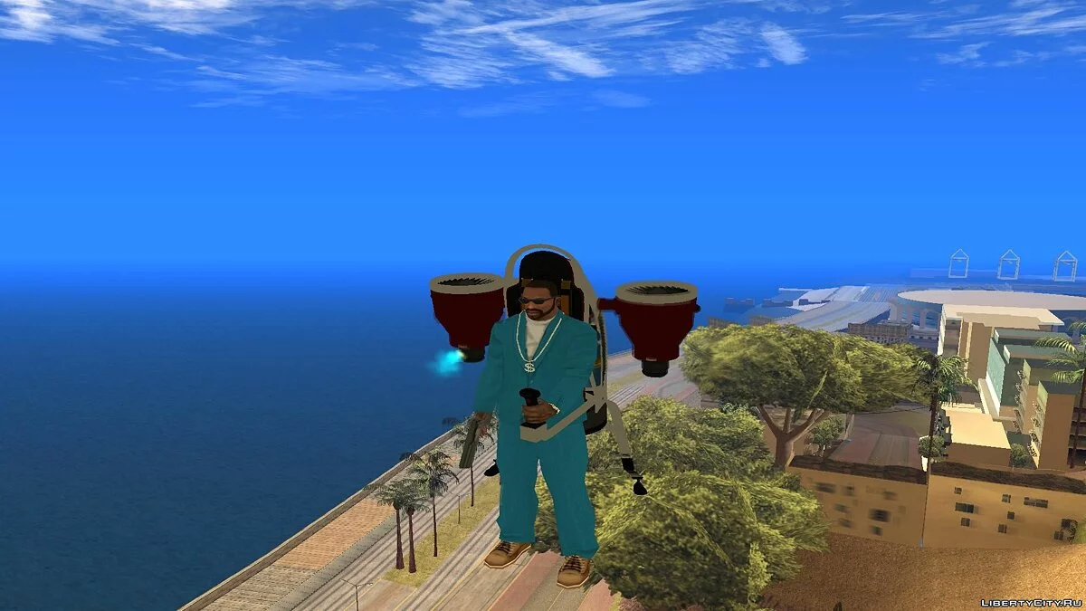 GTA V Джетпак Мамонт Трастер / GTA San Andreas